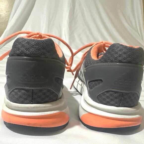 Adidas Adiprene+ running sneakers womens size 10 grey & orange # 111117819 - Picture 3 of 11